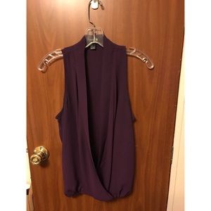 Plum Sleeveless Tank